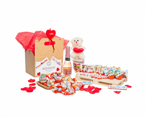 Caja I Love You & You Love Kinder - San Valentin